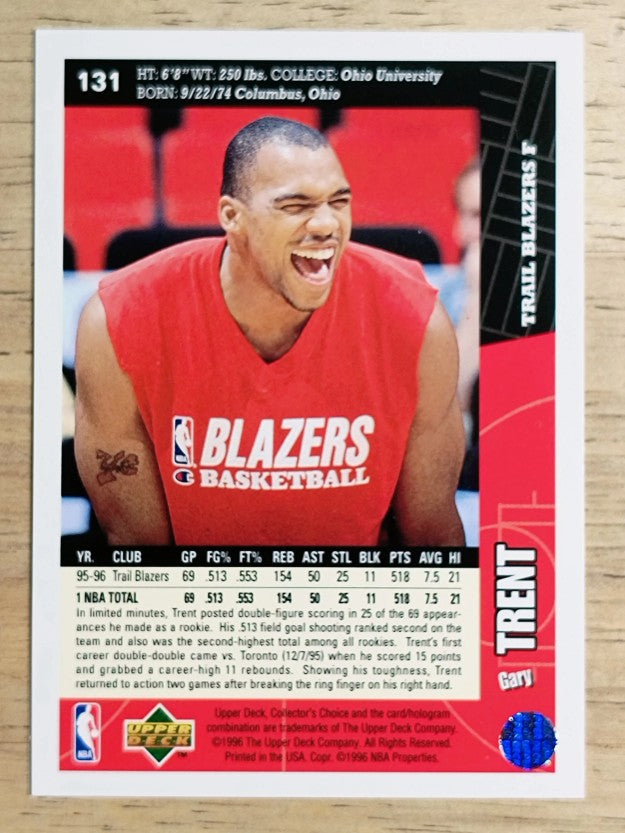 1996-97 Collector's Choice #131 Gary Trent