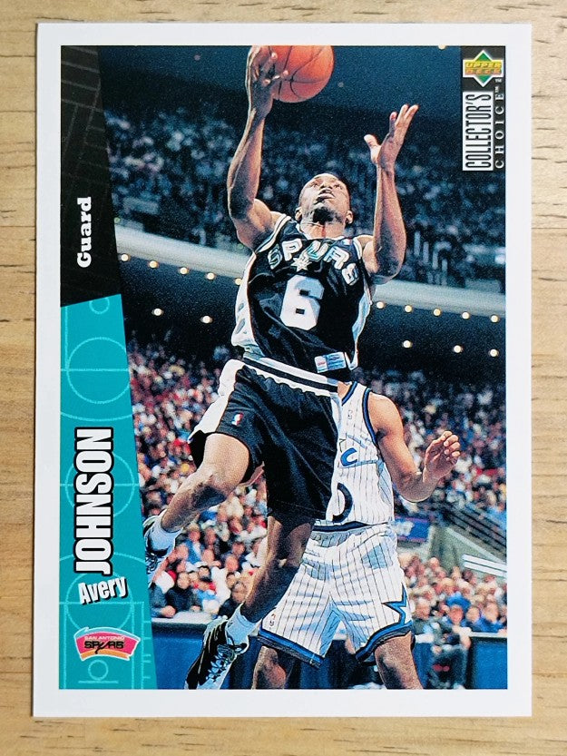 1996-97 Collector's Choice #138 Avery Johnson
