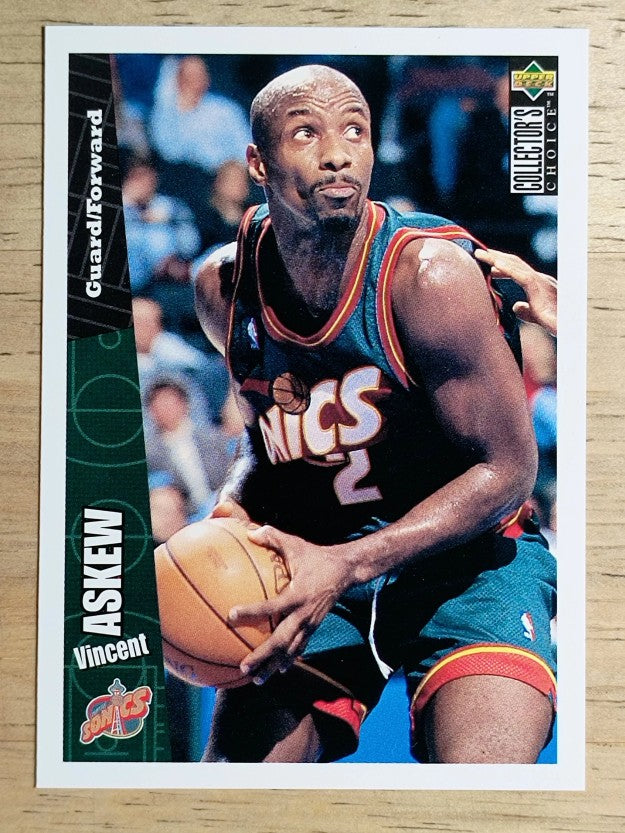 1996-97 Collector's Choice #144 Vincent Askew