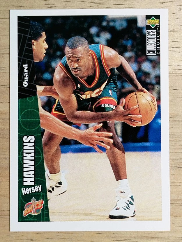 1996-97 Collector's Choice #146 Hersey Hawkins