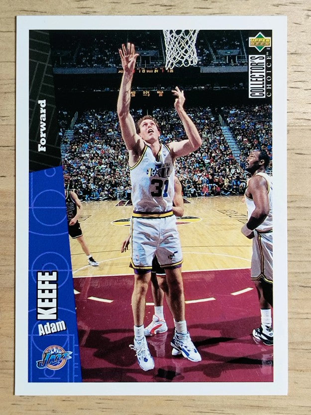 1996-97 Collector's Choice #156 Adam Keefe
