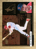 1999 Upper Deck Ovation ReMarkable Moments #M10 Mark McGwire/HR 50