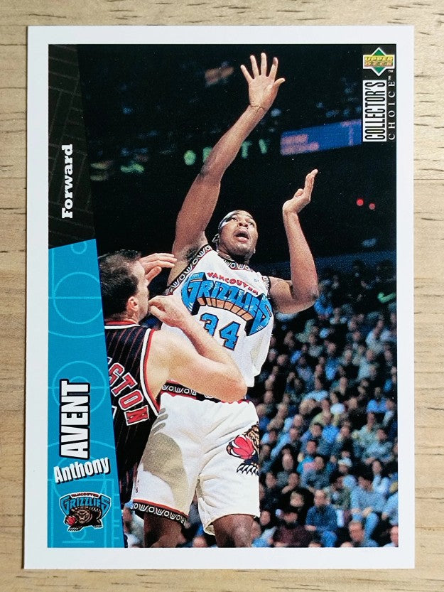 1996-97 Collector's Choice #160 Anthony Avent