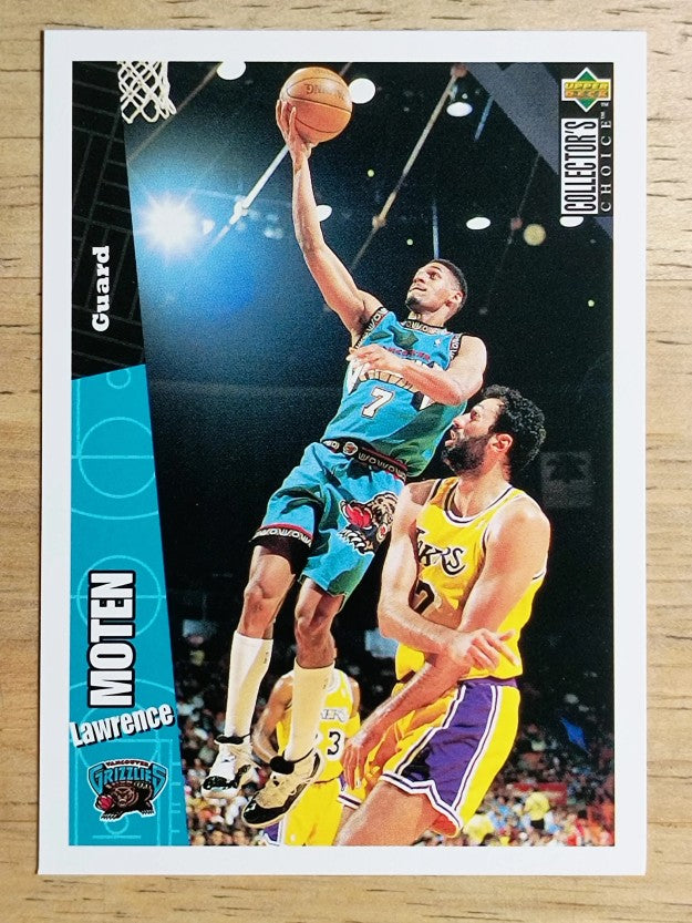 1996-97 Collector's Choice #161 Lawrence Moten