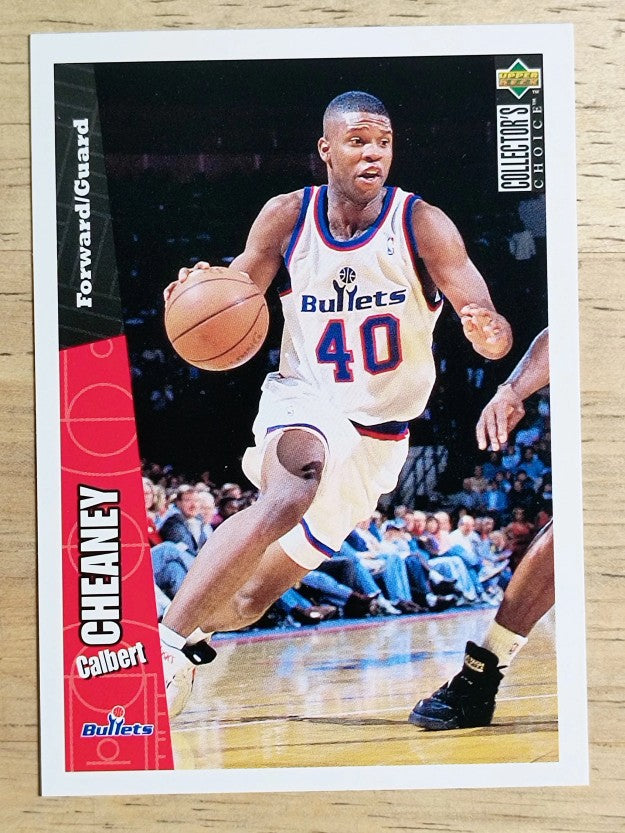 1996-97 Collector's Choice #162 Calbert Cheaney
