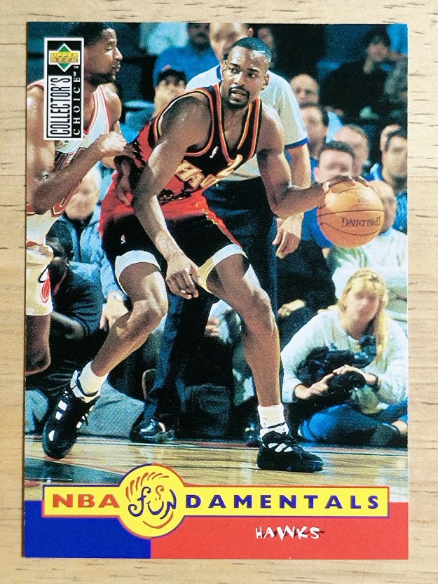 1996-97 Collector's Choice #166 Stacey Augmon FUND