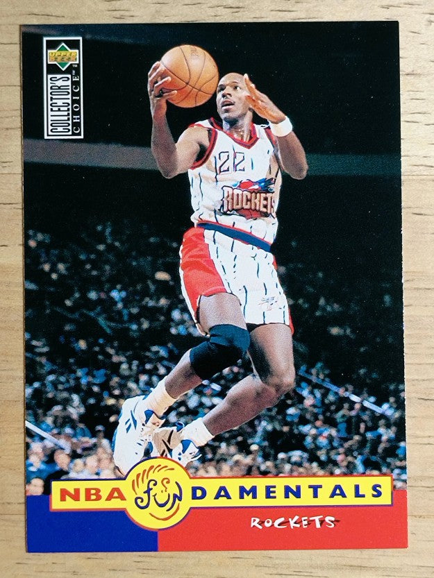 1996-97 Collector's Choice #175 Clyde Drexler FUND