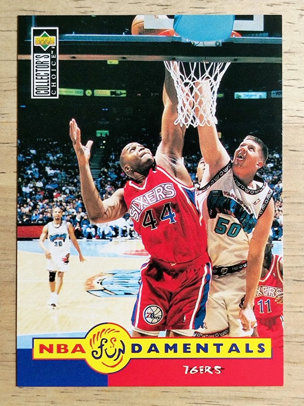 1996-97 Collector's Choice #185 Derrick Coleman FUND