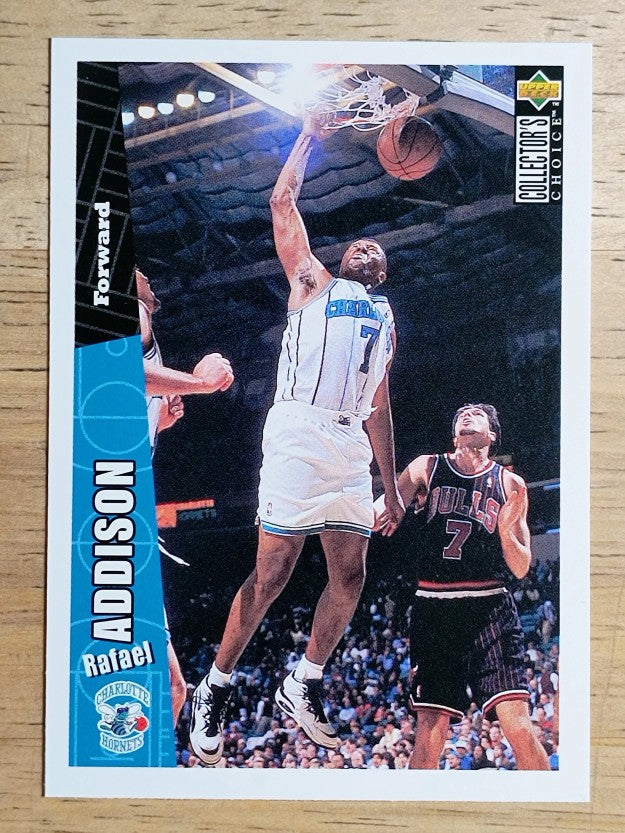1996-97 Collector's Choice #212 Rafael Addison