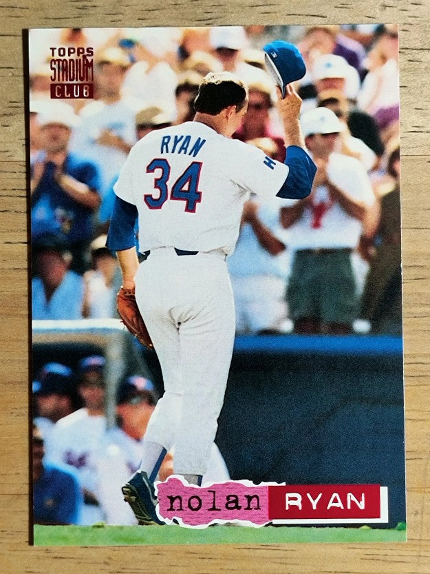 1994 Stadium Club #34 Nolan Ryan