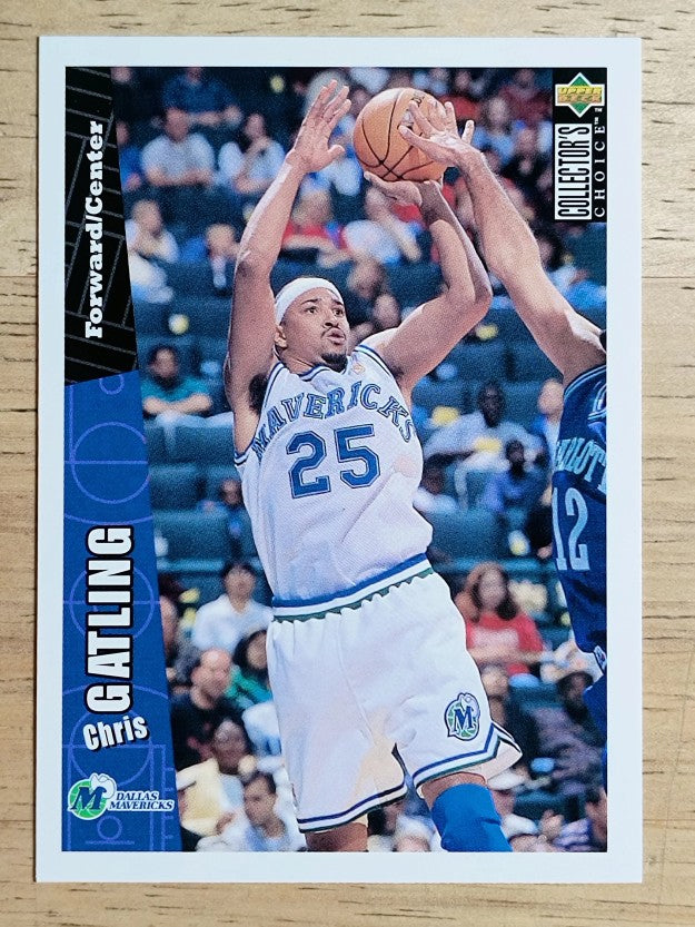 1996-97 Collector's Choice #228 Chris Gatling