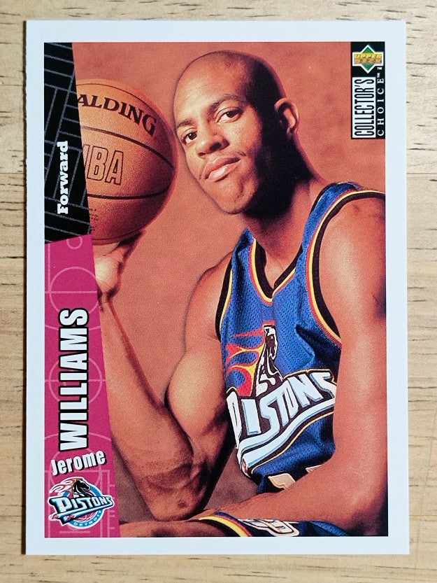 1996-97 Collector's Choice #242 Jerome Williams RC