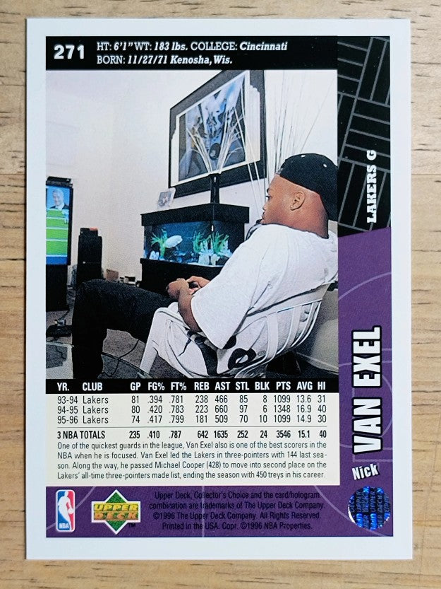 1996-97 Collector's Choice #271 Nick Van Exel