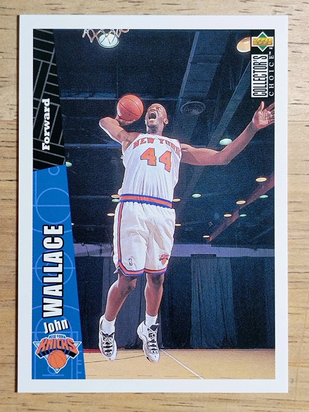 1996-97 Collector's Choice #295 John Wallace RC