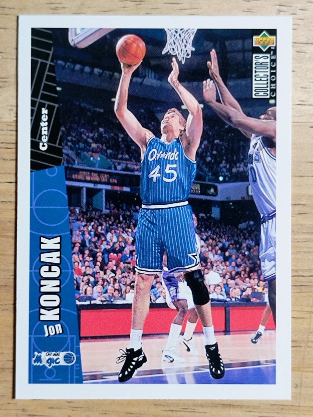 1996-97 Collector's Choice #299 Jon Koncak