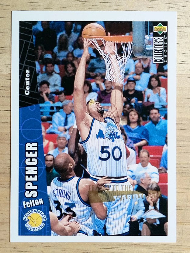 1996-97 Collector's Choice #300 Felton Spencer