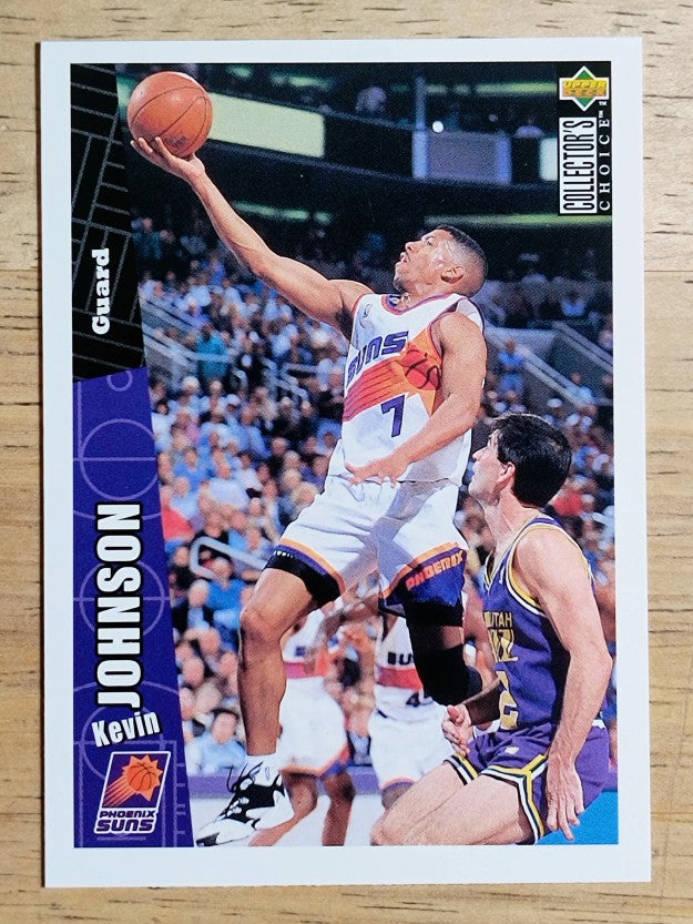 1996-97 Collector's Choice #307 Kevin Johnson