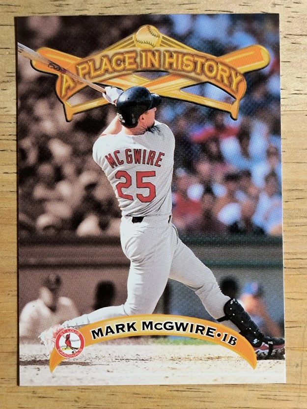 1998 Sports Illustrated Then and Now #52 Mark McGwire HIST