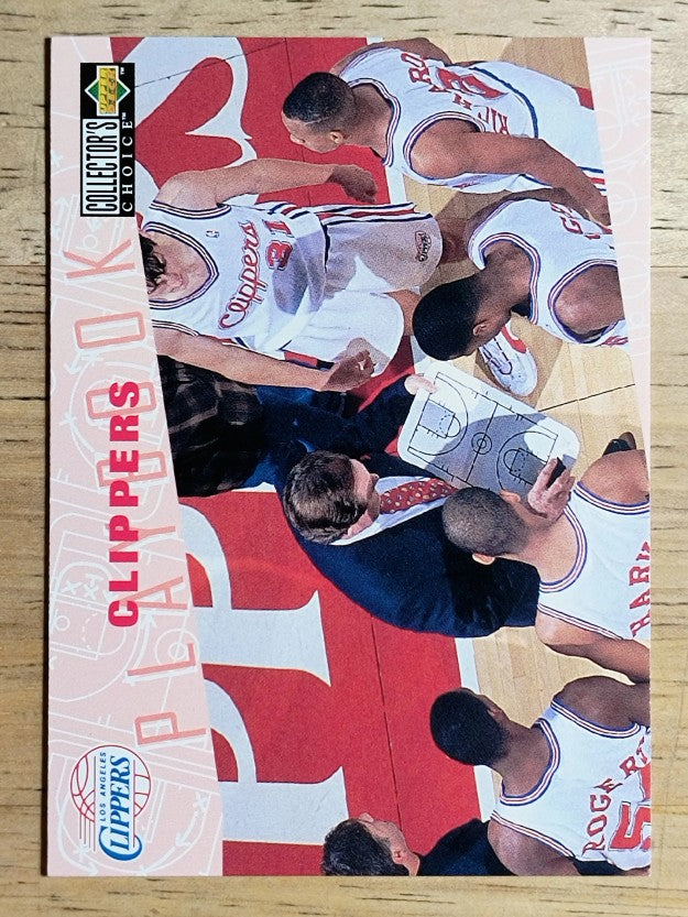 1996-97 Collector's Choice #378 L.A. Clippers PLAY