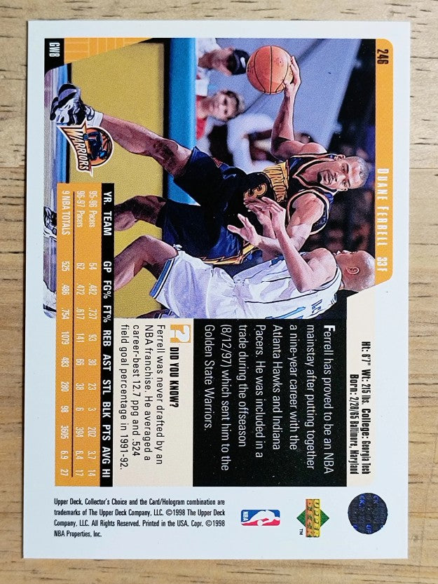 1997-98 Collector's Choice #246 Duane Ferrell