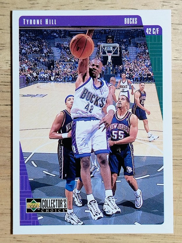 1997-98 Collector's Choice #281 Tyrone Hill