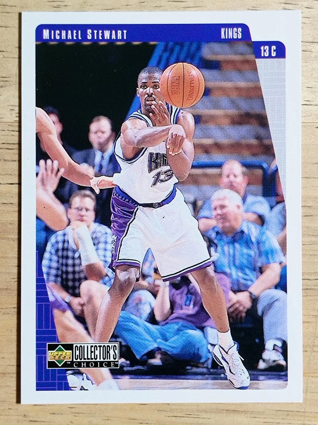 1997-98 Collector's Choice #322 Michael Stewart RC