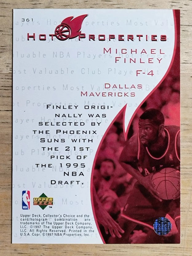 1997-98 Collector's Choice #361 Michael Finley HP