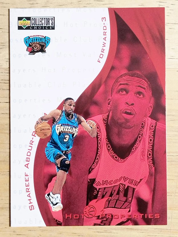 1997-98 Collector's Choice #383 Shareef Abdur-Rahim HP