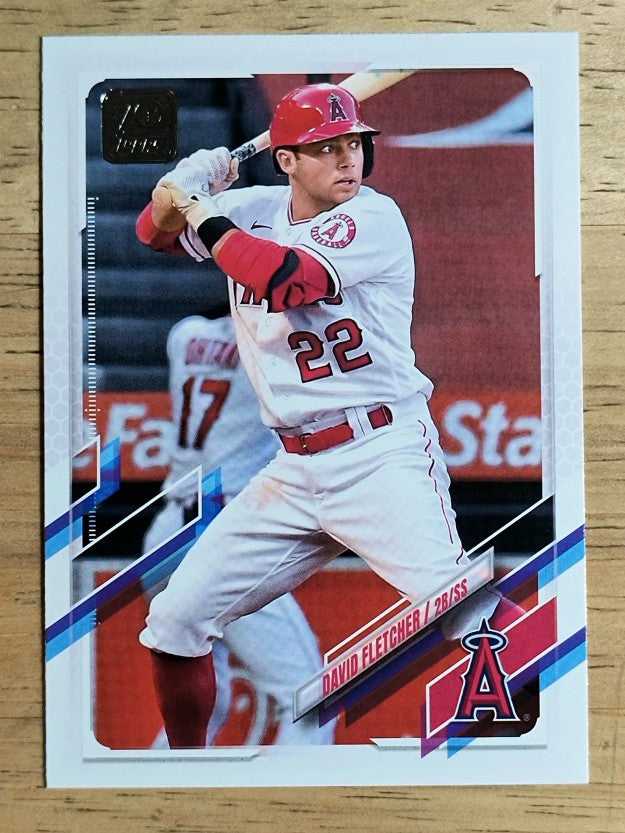2021 Topps #624 David Fletcher