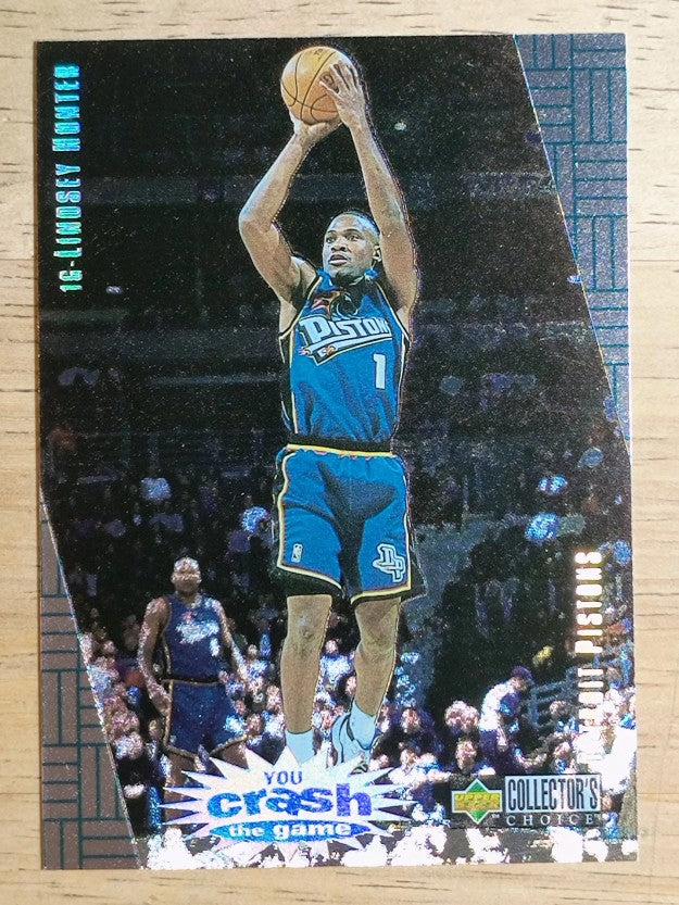 1997-98 Collector's Choice Crash the Game Scoring Redemption #R8 Lindsey Hunter