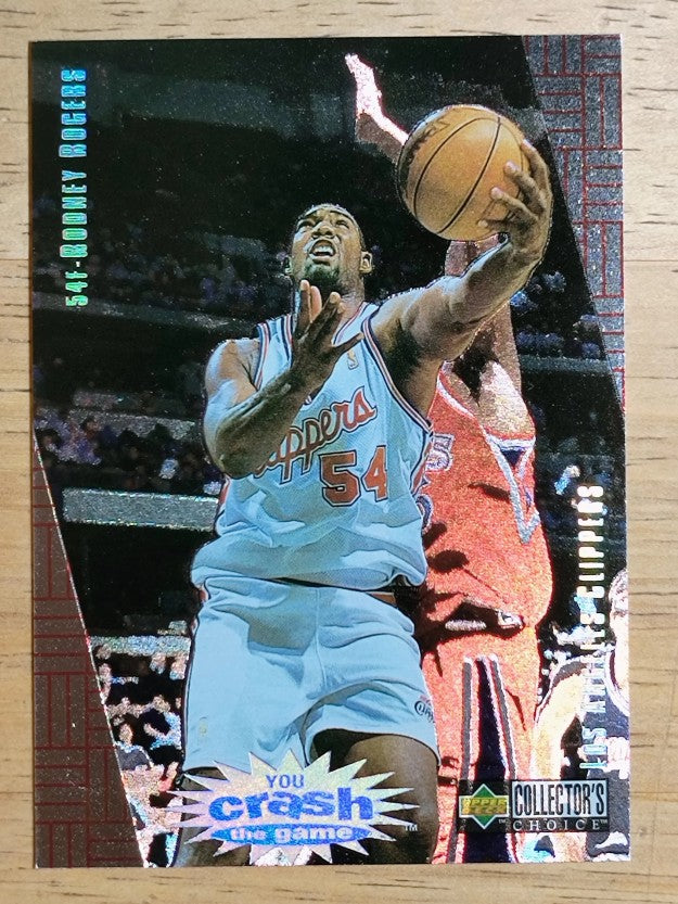 1997-98 Collector's Choice Crash the Game Scoring Redemption #R12 Rodney Rogers