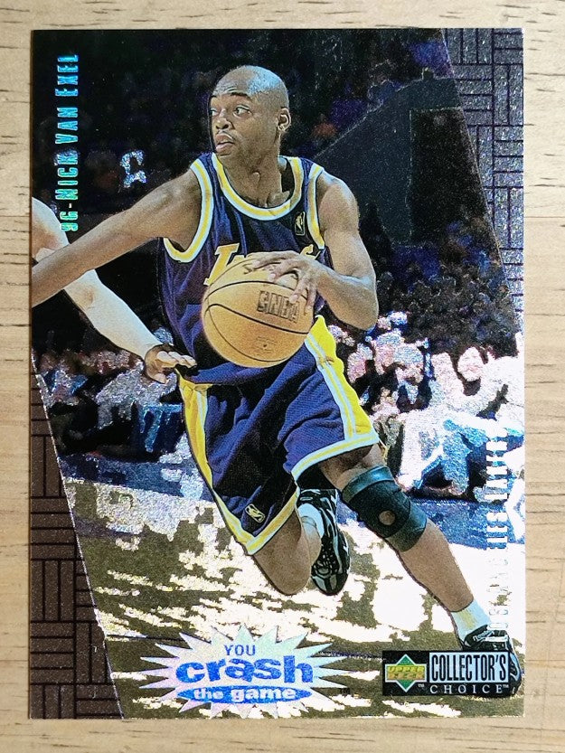 1997-98 Collector's Choice Crash the Game Scoring Redemption #R13 Nick Van Exel