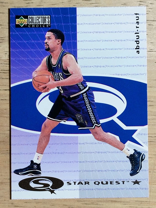 1997-98 Collector's Choice StarQuest #104 Mahmoud Abdul-Rauf