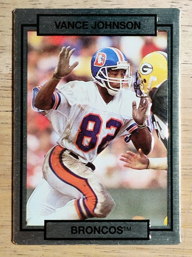 1990 Action Packed #66 Vance Johnson