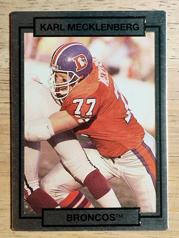 1990 Action Packed #68 Karl Mecklenburg