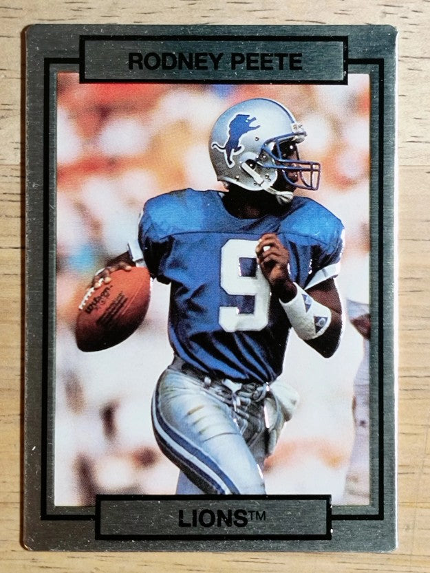 1990 Action Packed #77 Rodney Peete UER