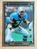 1990 Action Packed #95 Bruce Matthews