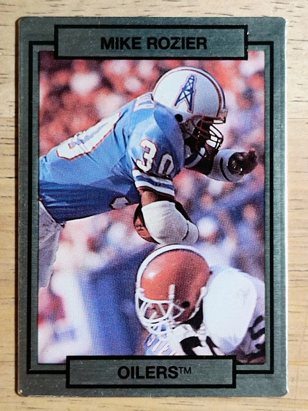 1990 Action Packed #100 Mike Rozier