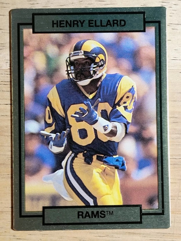 1990 Action Packed #134 Henry Ellard