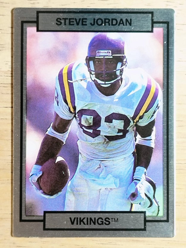 1990 Action Packed #154 Steve Jordan