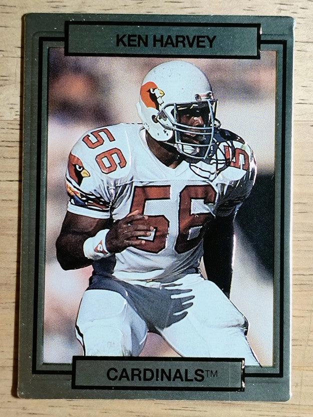 1990 Action Packed #213 Ken Harvey RC