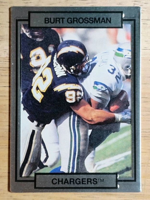 1990 Action Packed #233 Burt Grossman