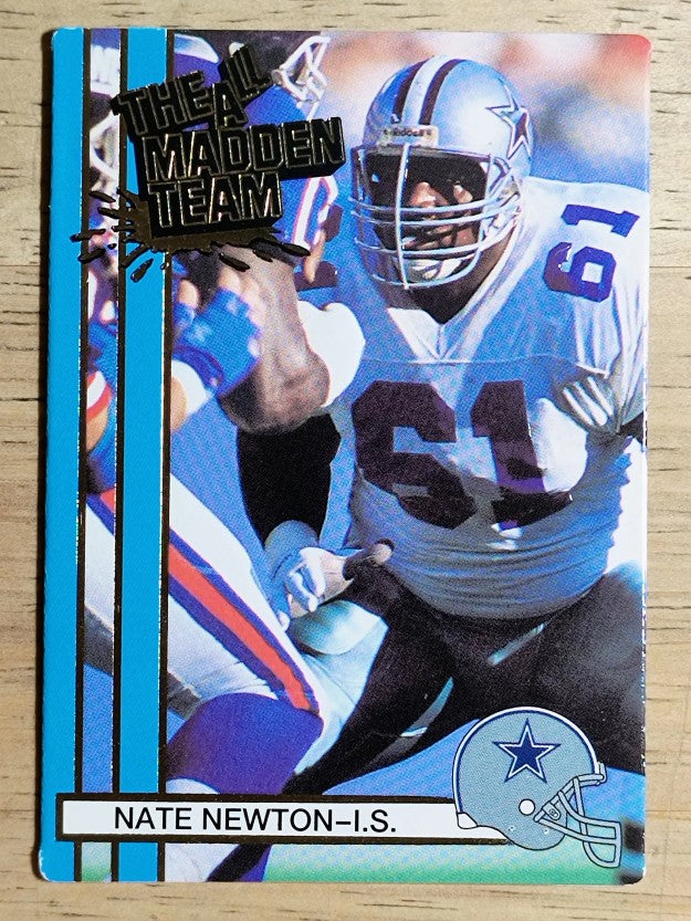 1990 Action Packed All-Madden #7 Nate Newton