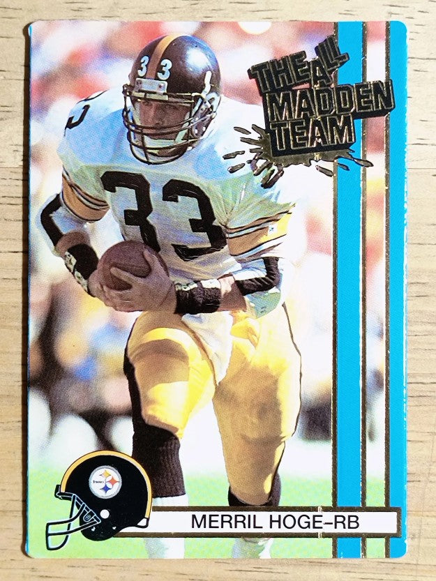 1990 Action Packed All-Madden #37 Merril Hoge