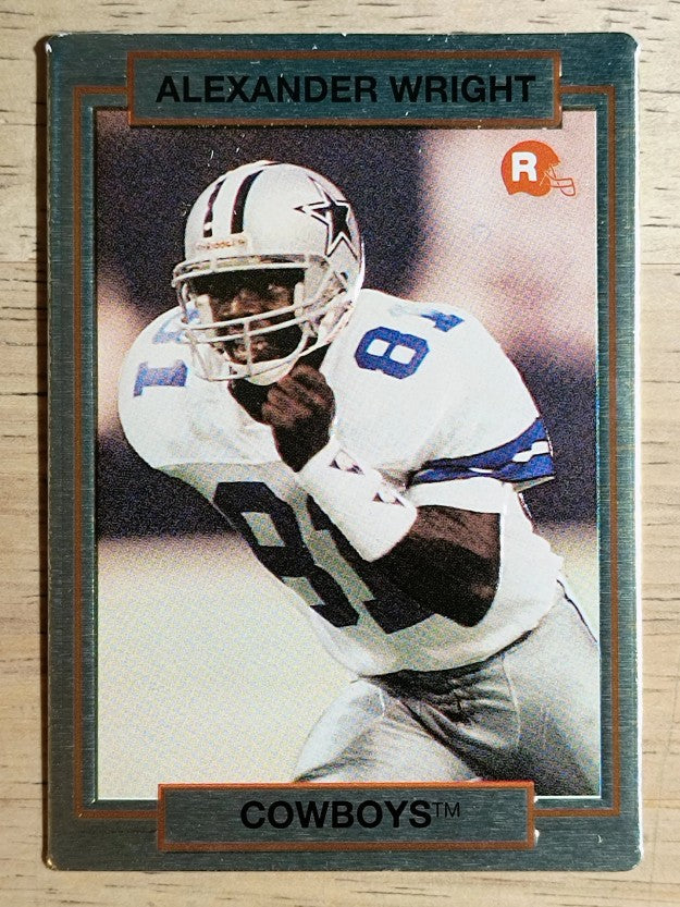 1990 Action Packed Rookie Update #36 Alexander Wright RC