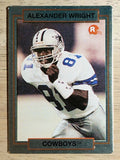 1990 Action Packed Rookie Update #36 Alexander Wright RC