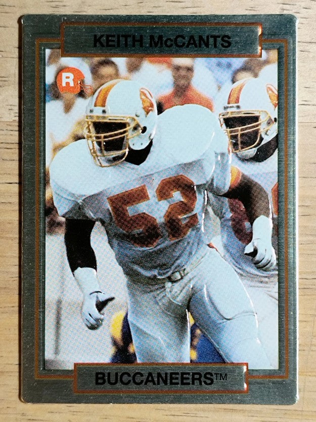 1990 Action Packed Rookie Update #60 Keith McCants RC