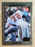 1990 Action Packed Rookie Update #61 Oliver Barnett RC