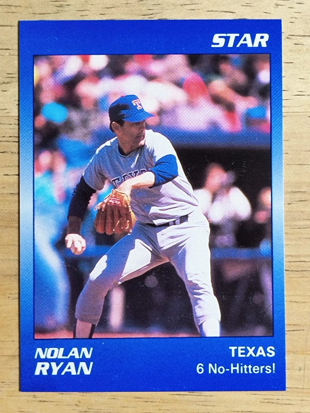 1990 Star Ryan #6 Nolan Ryan/6 No-Hitters