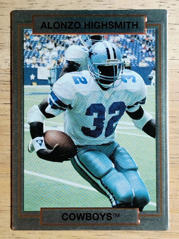 1990 Action Packed Rookie Update #67 Alonzo Highsmith
